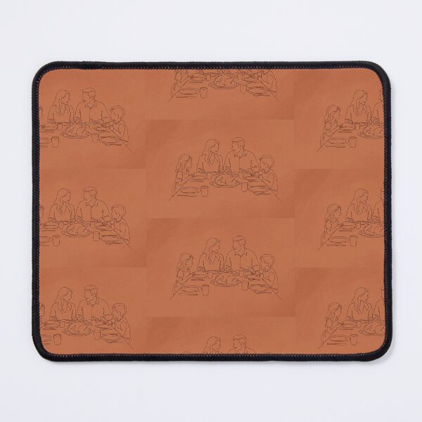 Item preview, Thanksgiving Dinner with the family of 4 designed and sold by TinyOrbitsDesign.
