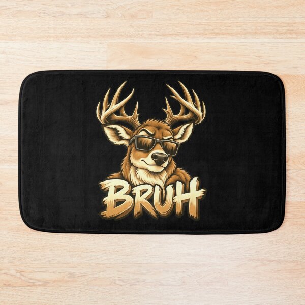 Item preview, Bruh Deer Hunter Wildlife Funny Quote Meme Outdoorsman designed and sold by FolkGraphics.