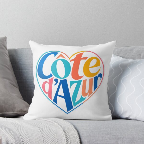 Item preview, Côte d’Azur Heart Lettering designed and sold by Beyond Destinations.