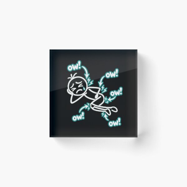 Item preview, Ow! Chronic Pain Sufferer Body Ache designed and sold by FolkGraphics.
