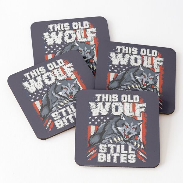 Item preview, This Old Wolf Still Bites designed and sold by Goddard101Eric.