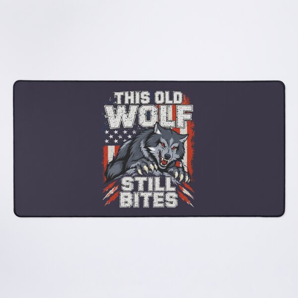 Item preview, This Old Wolf Still Bites designed and sold by Goddard101Eric.