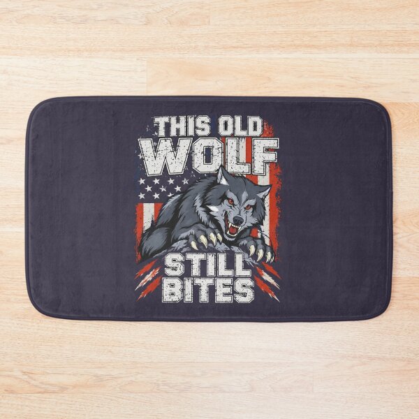 Item preview, This Old Wolf Still Bites designed and sold by Goddard101Eric.