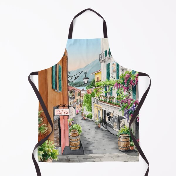 Item preview, Bellagio Lake Como Watercolor – Italian Lakeside Landscape designed and sold by POSTERIOCREW.