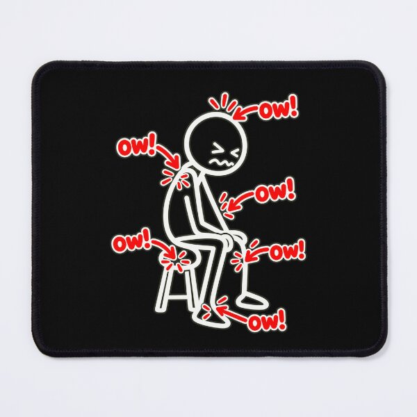 Item preview, Ow Ow Ow Body Pain Chronic Illness Warrior designed and sold by FolkGraphics.
