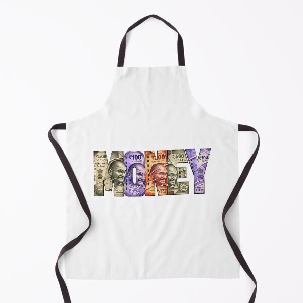 Item preview, Indian Money Typography – Mahatma Gandhi Rupee Notes Design designed and sold by lexxclothing.
