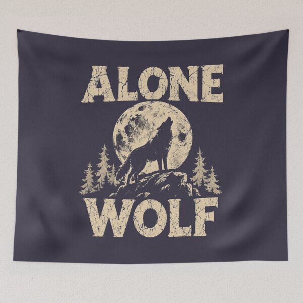Item preview, Alone Wolf designed and sold by Goddard101Eric.