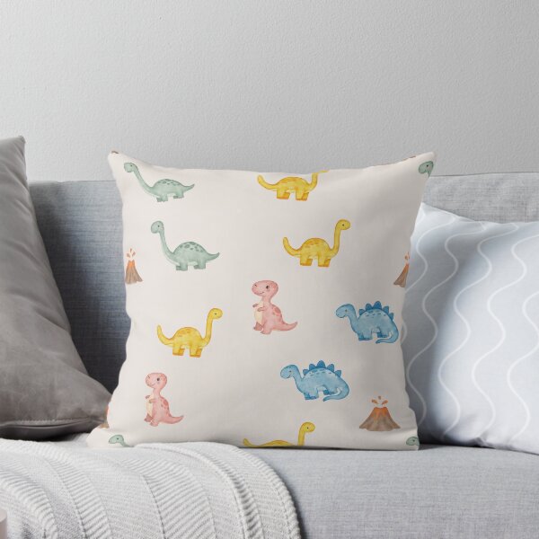 Item preview, Dinosaur Volcano T-Rex Cute Pastel Pattern designed and sold by Luv4tete.