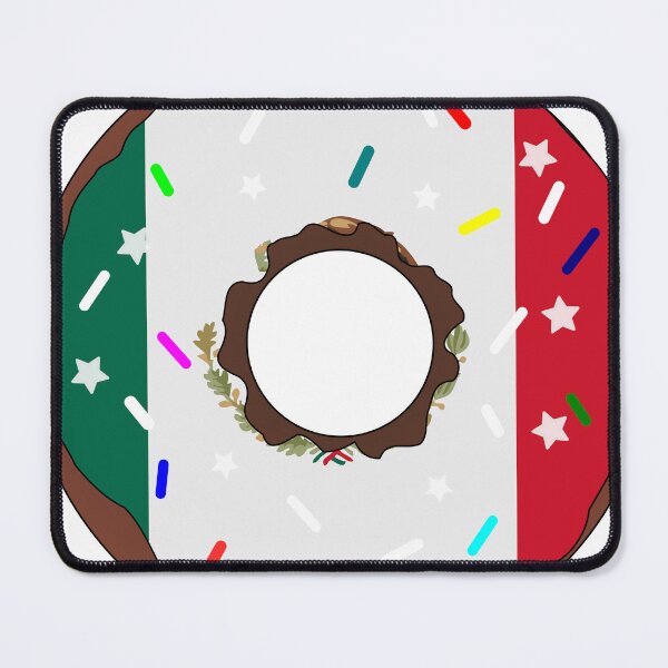 Item preview, Mexico Flag Donut – Colorful Sprinkles Country Pride designed and sold by TheIconSmith.
