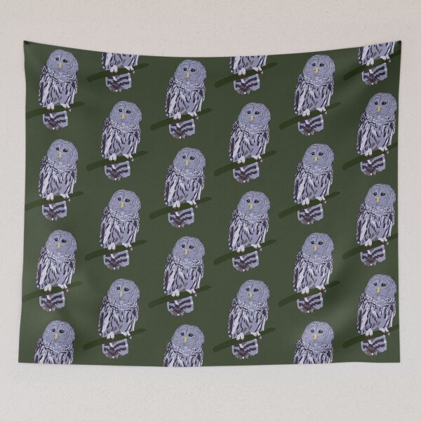 Item preview, Barred Owl designed and sold by okaymoose.