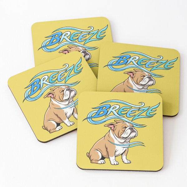 Item preview, Breeze English Bulldog Chill Wind Pop Art designed and sold by Rare By Hero.