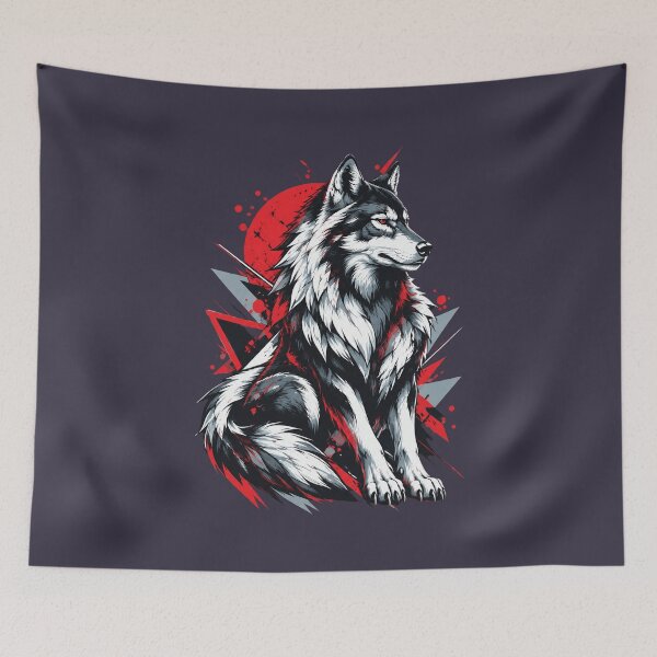 Item preview, Howlin Wolf Abstract designed and sold by Goddard101Eric.