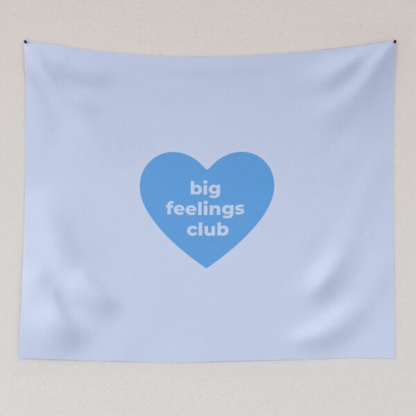 Item preview, Big Feelings Club | Mental Health designed and sold by The Turquoise Brush.