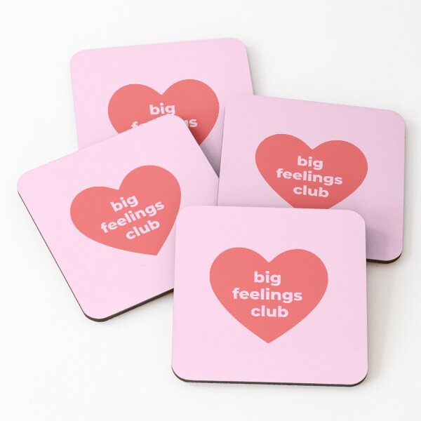 Item preview, Big Feelings Club | Mental Health designed and sold by The Turquoise Brush.