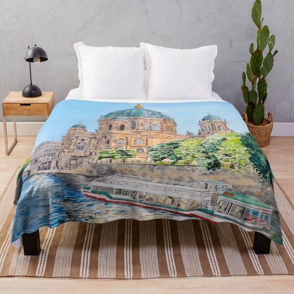 Item preview, Berlin Cathedral Watercolor – Berliner Dom Germany Cityscape designed and sold by POSTERIOCREW.