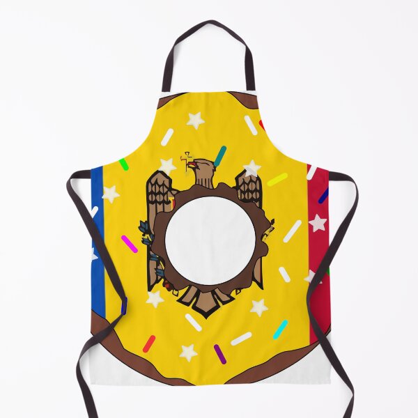 Item preview, Moldova Flag Donut – Colorful Sprinkles Country Pride designed and sold by TheIconSmith.