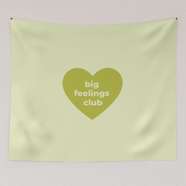 Item preview, Big Feelings Club | Mental Health designed and sold by The Turquoise Brush.