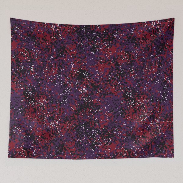 Item preview, Gothmas Camouflage Pattern in Oxblood and Aubergine designed and sold by 89BLACK.