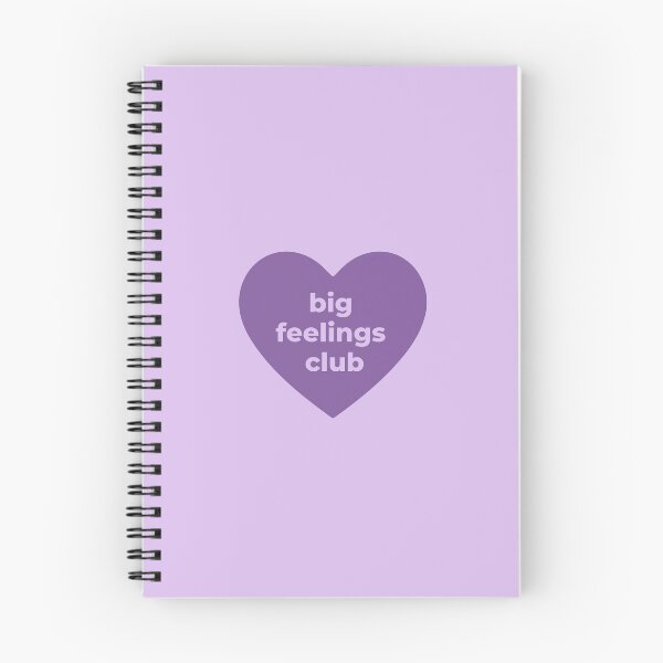 Item preview, Big Feelings Club | Mental Health designed and sold by The Turquoise Brush.