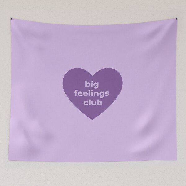 Item preview, Big Feelings Club | Mental Health designed and sold by The Turquoise Brush.
