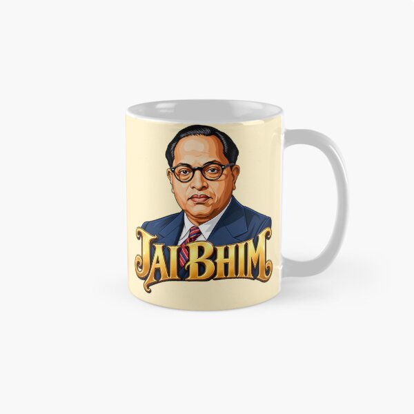 Item preview, Jai Bhim – Dr. B. R. Ambedkar Golden Typography Art designed and sold by lexxclothing.
