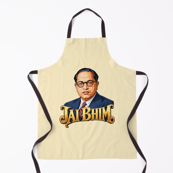 Item preview, Jai Bhim – Dr. B. R. Ambedkar Golden Typography Art designed and sold by lexxclothing.
