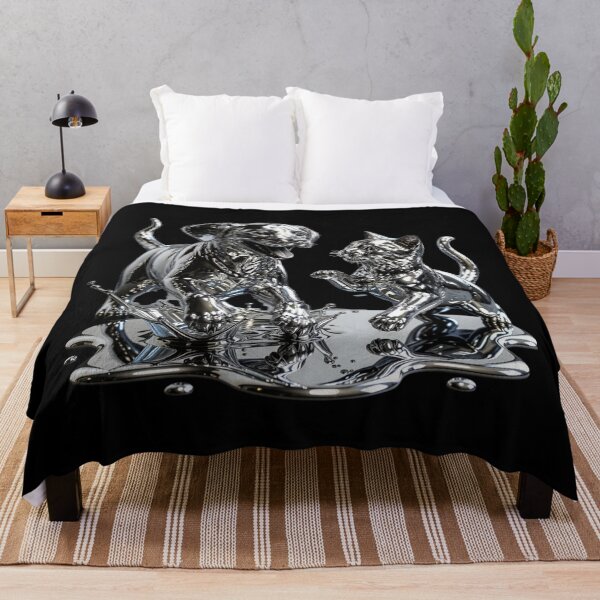 Item preview, Liquid Chrome Splash Dog Cat LazyDayzCo designed and sold by LazyDayzCo.