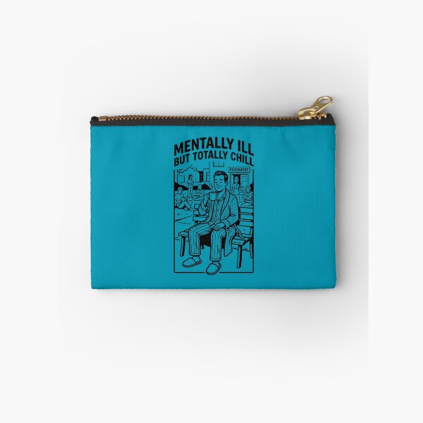 Item preview, Mentally ill but Totally Chill designed and sold by Trexyca Artworks Store.