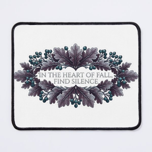 Item preview, Title: Gothic Autumn Wreath Quote designed and sold by OlesiaCraft.