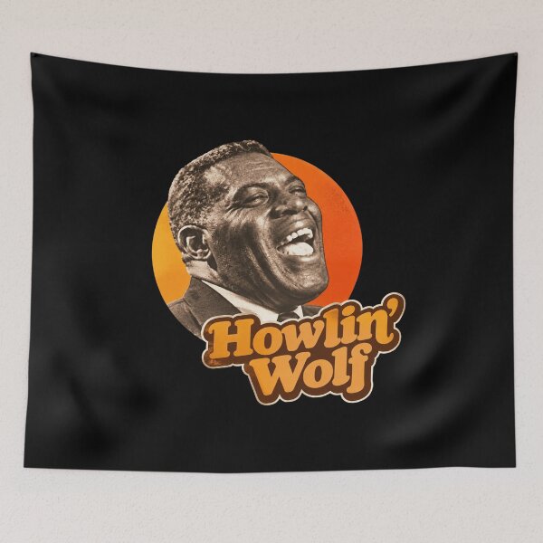 Item preview, Howlin Wolf Retro Portrait designed and sold by Samson-Benjamin.