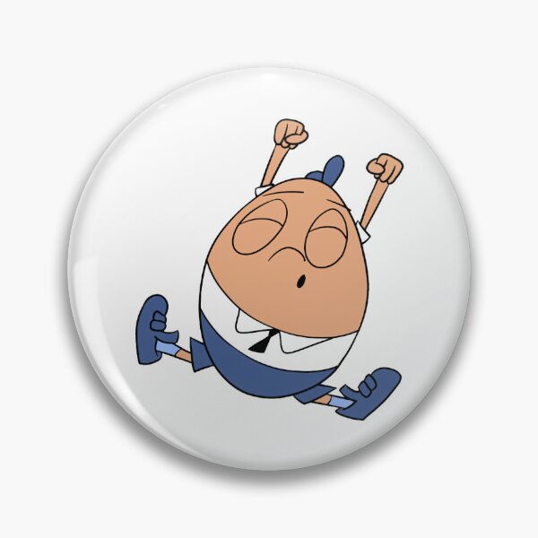 Item preview, Excited Jumping Egg Boy Cheerful Success Cartoon designed and sold by Natchove.