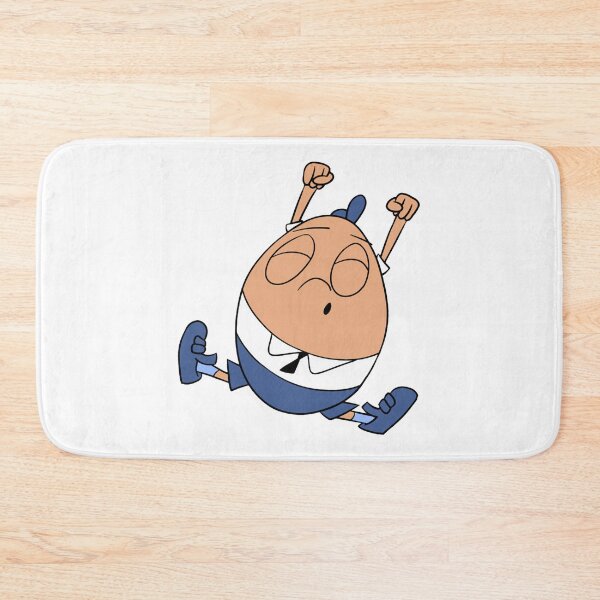 Item preview, Excited Jumping Egg Boy Cheerful Success Cartoon designed and sold by Natchove.