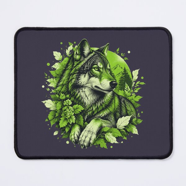 Item preview, Green Wolf Art designed and sold by Goddard101Eric.