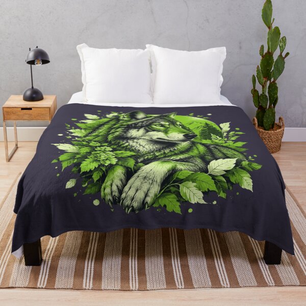 Item preview, Green Wolf Art designed and sold by Goddard101Eric.