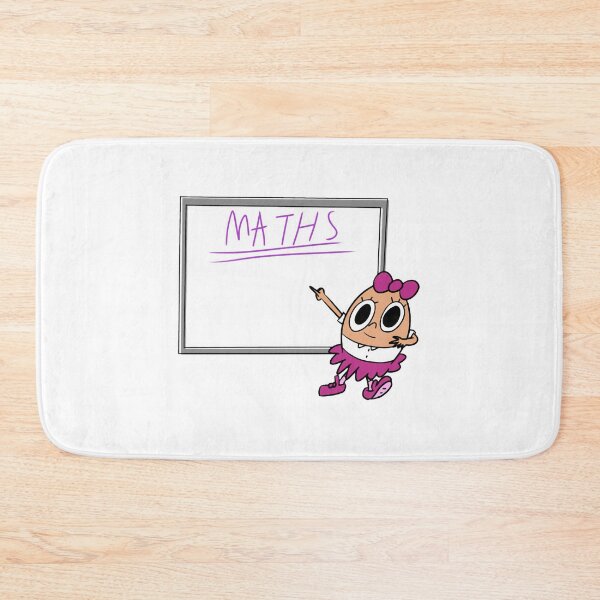 Item preview, Egg Girl Teaching Maths Cute School Classroom Board designed and sold by Natchove.