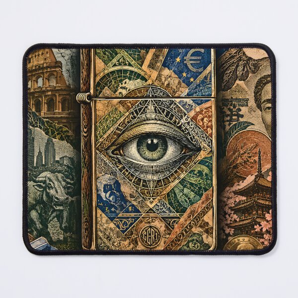 Item preview, GCR1 The Global Currency Relic – Luxury Money Collage, Currency Art & Surreal Engraving designed and sold by GCR1.