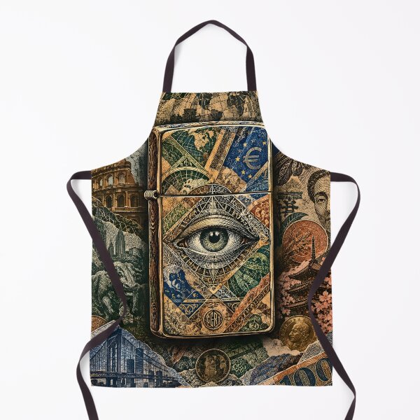 Item preview, GCR1 The Global Currency Relic – Luxury Money Collage, Currency Art & Surreal Engraving designed and sold by GCR1.