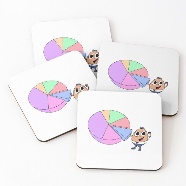 Item preview, Egg Boy Presenting Pie Chart Funny Business Presentation designed and sold by Natchove.