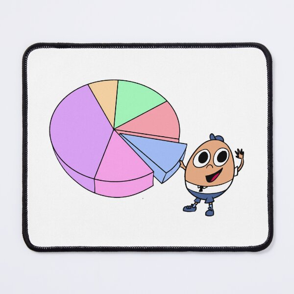Item preview, Egg Boy Presenting Pie Chart Funny Business Presentation designed and sold by Natchove.