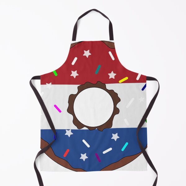 Item preview, Netherlands Flag Donut – Colorful Sprinkles Country Pride designed and sold by TheIconSmith.
