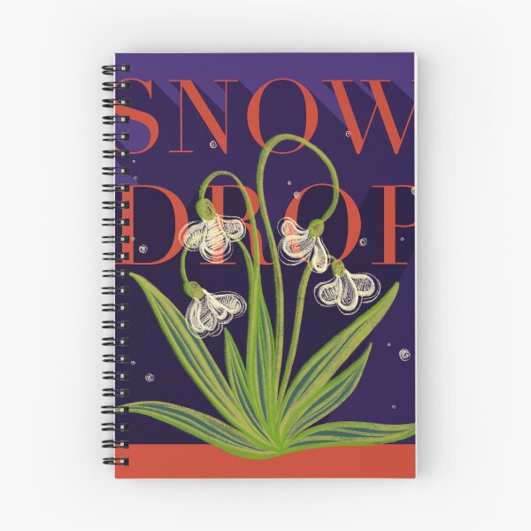 Item preview, Snow Drop – Vintage Snowdrop Flower Illustration designed and sold by Christina Angele Design.