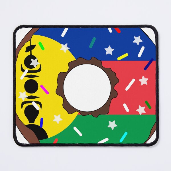 Item preview, New Caledonia Flag Donut – Colorful Sprinkles Country Pride designed and sold by TheIconSmith.