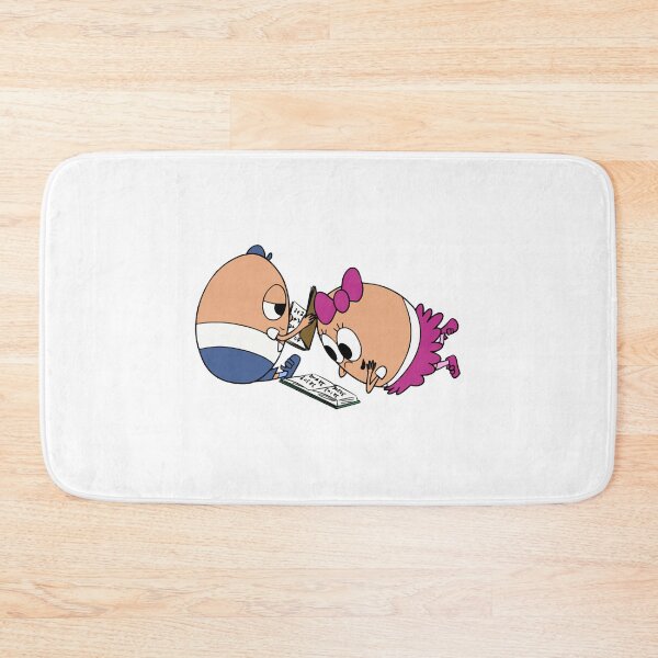 Item preview, Egg Boy and Girl Studying Math Cute Homework Partners designed and sold by Natchove.