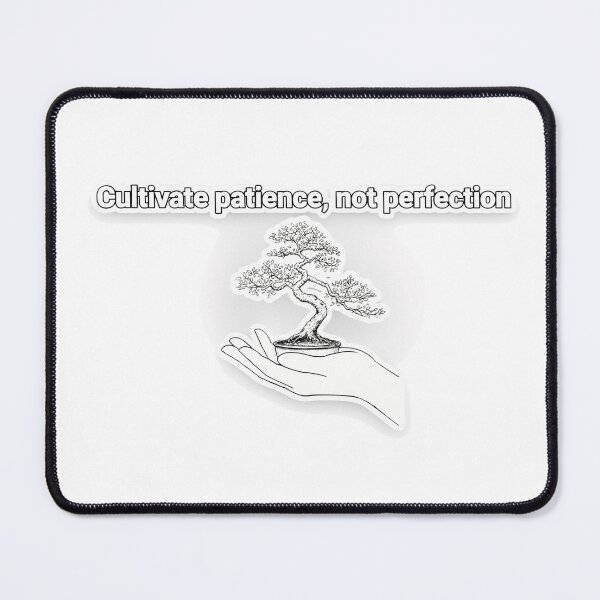 Item preview, Minimalist bonsai tree with inspirational quote designed and sold by NiftyWrx.
