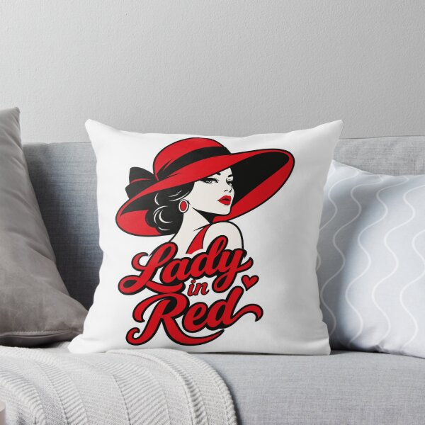 Item preview, Lady in Red Vintage Fashion Woman designed and sold by lorand-designs.