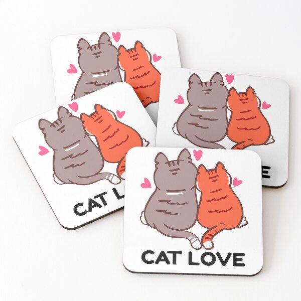 Item preview, Cat Love - Cute Cats Design designed and sold by walbayzon.