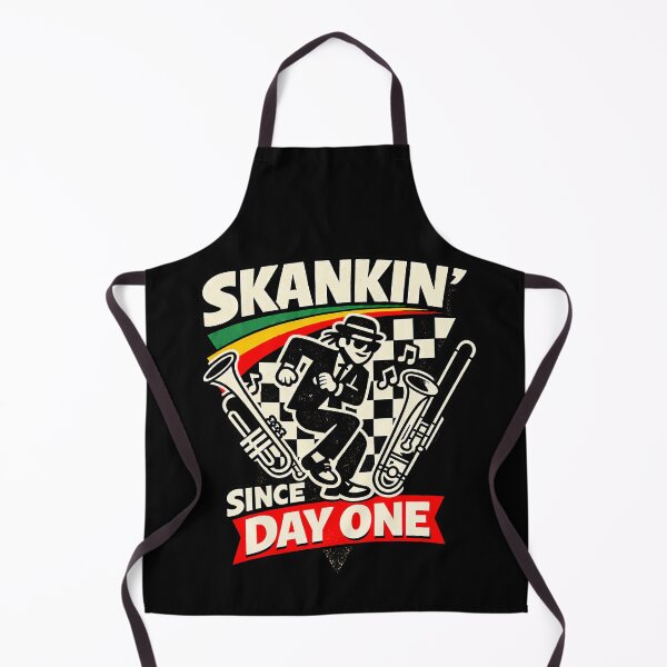 Item preview, Skankin’ Since Day One – Retro Ska Rude Boy Design designed and sold by Douglystuff.