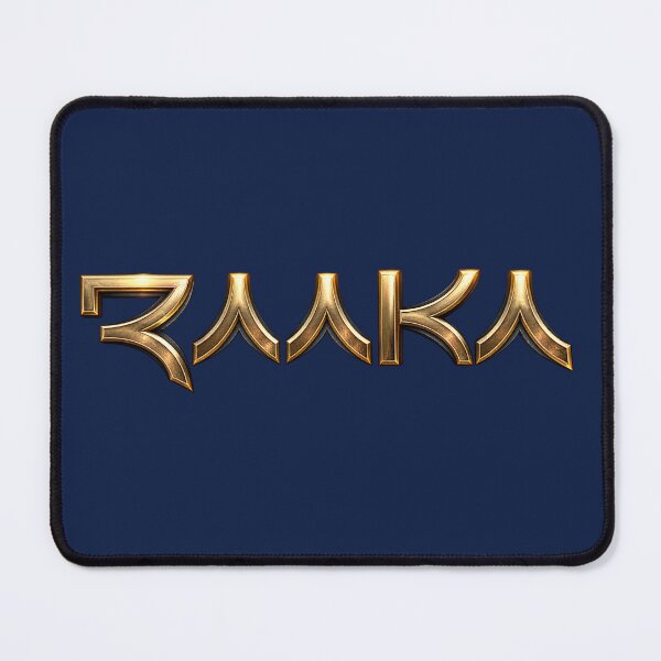 Item preview, Raaka – Allu Arjun Movie Title Card Golden Typography designed and sold by lexxclothing.