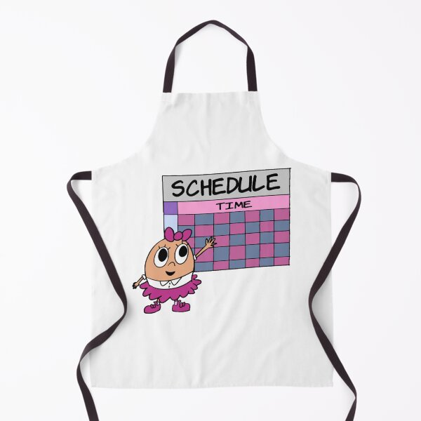 Item preview, Egg Girl Schedule Board Weekly Calendar Planner Cartoon designed and sold by Natchove.