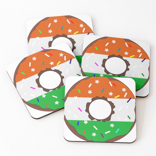 Item preview, Niger Flag Donut – Colorful Sprinkles Country Pride designed and sold by TheIconSmith.
